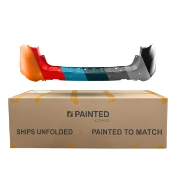 DODGE TRUCKS & VANS DURANGO REAR BUMPER COVER PRIMED (W/SENSOR)(WO/BLIND DETECT) OEM#68304551AA 2016-2024 PL# CH1100A27