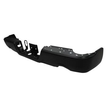 DODGE TRUCKS & VANS DODGE/PU (R1500) STEP BMPER BAR BLACK (DUAL EXHAUST)(WO/SENSOR)**CAPA** OEM#68049779AB (P) 2009-2012 PL# CH1102372C