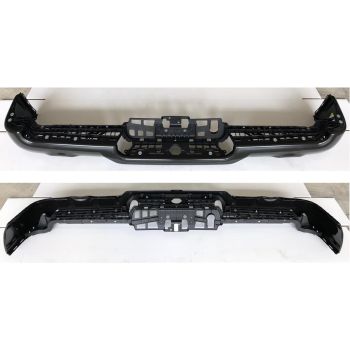DODGE TRUCKS & VANS DODGE/PU  (R1500) REAR STEP BMP FACE BAR BLACK/PTM (DUAL EXHAUST) OEM#68404438AB 2019-2022 PL# CH1102383