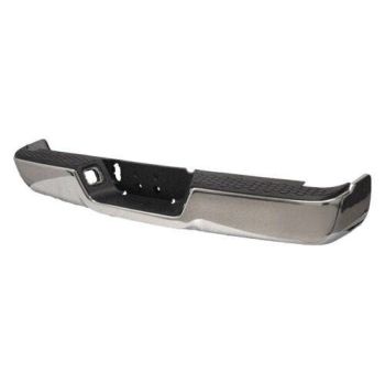 DODGE TRUCKS & VANS DODGE/PU (R1500) STEP BMPER ASSEMBLY CHROME (SINGLE EXHAUST)(WO/SENSOR)**CAPA** OEM#68049781AB-PFM (P) 2009-2012 PL# CH1103117C