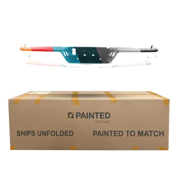 DODGE TRUCKS & VANS DODGE/PU (R1500) STEP BMPER ASSEMBLY CHROME (SINGLE EXHAUST)(W/SENSOR) OEM#68049769AB-PFM (P) 2013-2022 PL# CH1103122