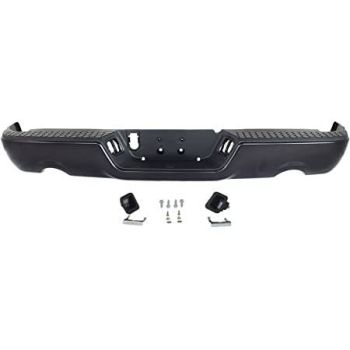 DODGE TRUCKS & VANS DODGE/PU (R1500) STEP BMPER ASSEMBLY BLACK (DUAL EXHAUST)(WO/SENSOR) OEM#68049779AB-PFM (P) 2013-2022 PL# CH1103123