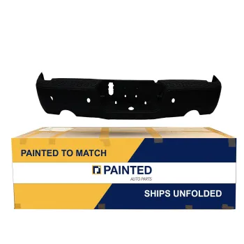 2013-2024 DODGE DODGE/PU RCLASSIC Step Bumper Assembly Black Dual Exhaust with Sensor CAPA OEM# 68049863AB-PFM PL# CH1103124C