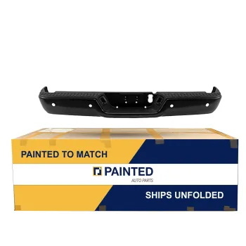 2013-2018 DODGE R2500/Rear Step Bumper Assembly Black with Sensor OEM# 68207307AA-PFM PL# CH1103127