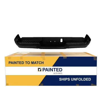 2019-2024 DODGE RRear Step Bumper Assembly Painted to Match Without Sensor Single Exhaust Excluding Rebel OEM# 68404437AB-PFM PL# CH1103130