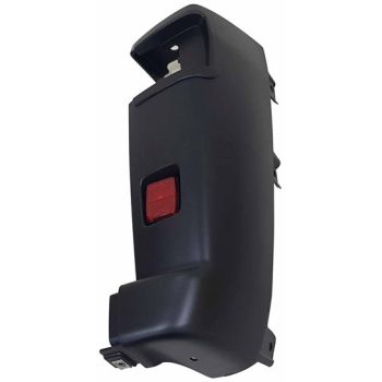 DODGE TRUCKS & VANS PROMASTER 1500/2500/3500 REAR BUMPER SIDE COVER RIGHT (Passenger Side) TXT-BLACK W/REFLECTOR (W/BSD) **CAPA** OEM#7FM50JXWAB 2022-2024 PL# CH1117108C