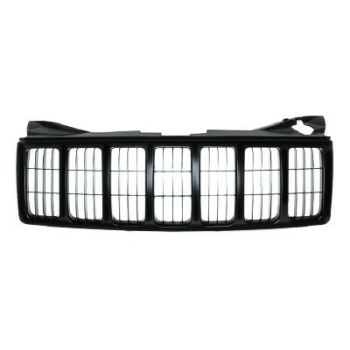 JEEP GRAND CHEROKEE GRILLE ASSEMBLY PTD/BLK (Laredo & LTD) OEM#5JF94ZZZAE (P) 2005-2007 PL# CH1200283
