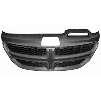 DODGE JOURNEY  GRILLE PTD/BLACK (EXC CROSSROAD) OEM# 1VU67TZZAC 2011-2019 PL# CH1200361