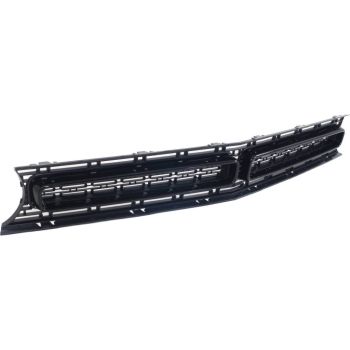 DODGE CHALLENGER GRILLE BLACK W/BLK MOLDING (R/T SCAT PACK / SRT 392) OEM# 68262955AD 2015-2023 PL# CH1200390