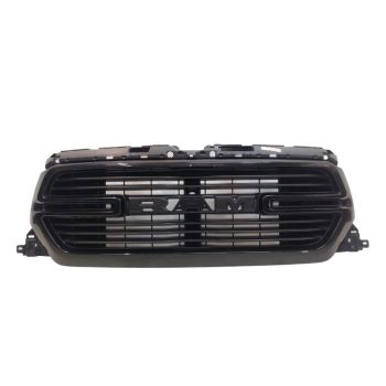 DODGE TRUCKS & VANS DODGE/PU (R1500) GRILLE BLACK BAR W/PTM SURROUND (WO/CAMERA)(LARAMIE W/SPORT PKG) OEM#68404965AE 2019-2022 PL# CH1200429