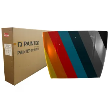 JEEP WRANGLER HOOD (W/1 Spray Nozzle Hole) OEM#55176594AG 1997-2006 PL# CH1230205