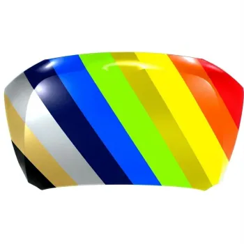 2014-2024 DODGE DURANGO Aluminum Hood Exc 1PC Bumper CAPA OEM# 55369453AE PL# CH1230286C