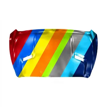 2010-2012 DODGE DODGE/PU R1500 Hood with Hood Scoop Steel OEM# 68160235AF PL# CH1230314