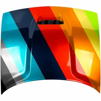 2019-2023 DODGE CHALLENGER Hood Single Scoop with Bezel GT/ R/T OEM# 68259671AG PL# CH1230331