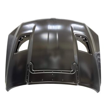 DODGE TRUCKS & VANS DODGE/PU R1500 (EXC TRX) HOOD (ALUM)(W/SCOOP)(LARAMIELIMITED/SPORT W/SPORT PKG)(REBEL) OEM#68276297AD 2025 PL# CH1230338