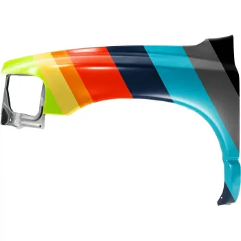 2003-2005 Dodge Dodge PU R2500 3500 R1500 Mega Cab Fender Left Driver Side CAPA OEM# 55276209AD PL# CH1240232C