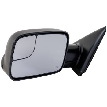 DODGE TRUCKS & VANS DODGE/PU ( R1500)(EXC Mega Cab 06-08) DOOR MIRROR LEFT (Driver Side) POWER/HEATED (W/TOWING)(FOLD IN/FOLD UP)(CURVE ARM) OEM#55077445AO 2002-2008 PL# CH1320228
