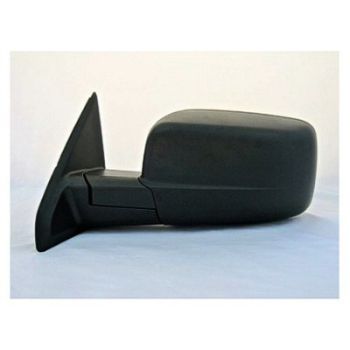 DODGE TRUCKS & VANS DODGE/PU (R1500) DOOR MIRROR LEFT (Driver Side) MANUAL (SINGLE GLASS)TEXT BLACK) OEM#55372069AH 2009-2012 PL# CH1320308