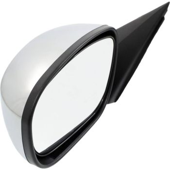 DODGE MAGNUM DOOR MIRROR LEFT (Driver Side) PWR/HTD/PWR-FOLD (WO/MEMORY)(CHR CVR)(12 hole /11 wire OEM#4806871AL-PFM 2005-2008 PL# CH1320324