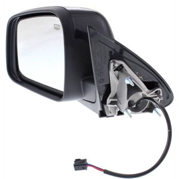 DODGE TRUCKS & VANS DURANGO DOOR MIRROR LEFT (Driver Side) POWER/HEATED (PTD)(WO/BLIND SPOT DET) OEM#5SH43TZZAF 2014-2018 PL# CH1320348