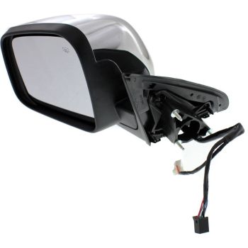 JEEP GRAND CHEROKEE DOOR MIRROR LEFT (Driver Side) PWR/HTD/SIGNAL/MEMORY/M-FOLD (CHROME CVR)(WO/BSD) OEM#68365717AC 2014-2016 PL# CH1320358