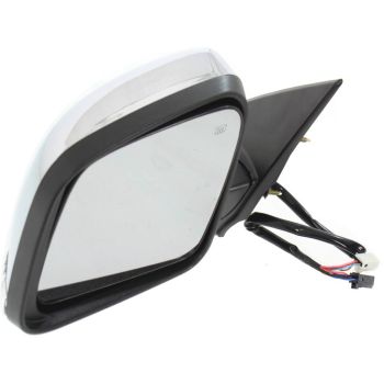 DODGE TRUCKS & VANS DURANGO DOOR MIRROR LEFT (Driver Side) PWR/HTD/SIGNAL (CHR) OEM#68237573AF 2011-2022 PL# CH1320377