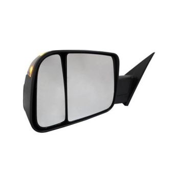 DODGE TRUCKS & VANS DODGE/PU (R1500) DOOR MIRROR LEFT (Driver Side) PWR/SIGNAL/PUDDLE W/TEMP SENOSR (WO/BSD)(TEX)(W/TOW PKG) OEM#68493429AA 2019-2022 PL# CH1320459