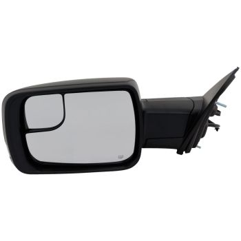 DODGE TRUCKS & VANS DODGE/PU R1500 TRX DOOR MIRROR LEFT (Driver Side) PWR/HTD/SIGNAL/PUDDLE/P-FOLD (WO/BSD)(W/SG)(W/TS)(TEX) OEM#68462769AB-PFM 2021-2024 PL# CH1320472