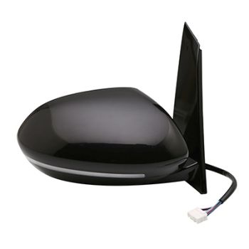 2008-2012 Jeep Liberty Door Mirror Right Passenger Side Power Heated Memory Fold Away OEM# 57010098AF PL# CH1321280