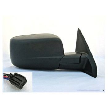 DODGE TRUCKS & VANS DODGE/PU (R2500/3500) DOOR MIRROR RIGHT (Passenger Side) POWER/HEATED (SINGLE GLASS)(TEXT BLK) OEM#55372066AH (P) 2010-2012 PL# CH1321303