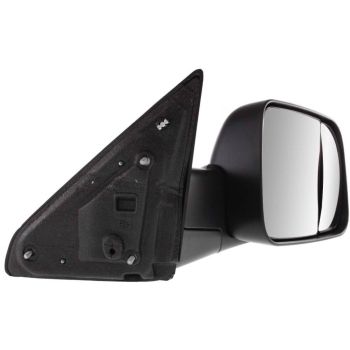 DODGE TRUCKS & VANS DODGE/PU (R1500) DOOR MIRROR RIGHT (Passenger Side) MANUAL TXT-BLACK (DUAL GLASS)(TRAILER TOW TYPE) OEM#55372072AL 2010-2012 PL# CH1321314
