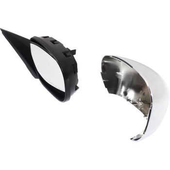 DODGE MAGNUM DOOR MIRROR RIGHT (Passenger Side) PWR/HTD/PWR-FOLD (WO/MEMORY)(CHR CVR)(12 hole /9 wire) OEM#4805882AK-PFM 2005-2008 PL# CH1321324