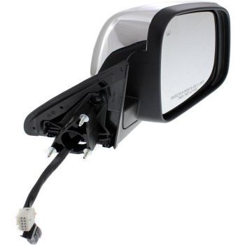 JEEP GRAND CHEROKEE DOOR MIRROR RIGHT (Passenger Side) PWR/HTD/SIGNAL/MEMORY/M-FOLD (CHROME CVR)(WO/BSD)(WO/AUTO DIM) OEM#57010704AM 2011-2013 PL# CH1321358