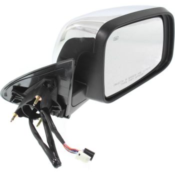DODGE TRUCKS & VANS DURANGO DOOR MIRROR RIGHT (Passenger Side) PWR/HTD/SIGNAL (CHROME)(WO/BLIND SPOT DET)**NSF** OEM#68237572AF-PFM 2014-2022 PL# CH1321377N