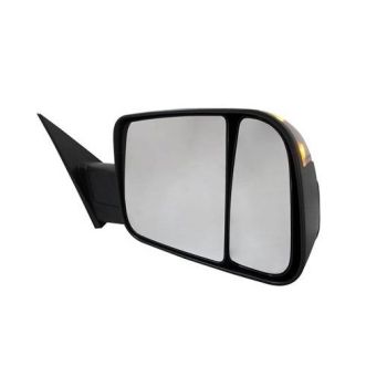 DODGE TRUCKS & VANS DODGE/PU (R1500) DOOR MIRROR RIGHT (Passenger Side) PWR/SIGNAL/PUDDLE (WO/BSD)(TEX)(W/TOW PKG) OEM#68462962AA 2019-2022 PL# CH1321459