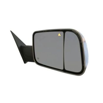 DODGE TRUCKS & VANS DODGE/PU (R1500) DOOR MIRROR RIGHT (Passenger Side) PWR/HTD/SIGNAL/PUDDLE/MEMORY (W/BSD)(CHROME)(W/TOW PKG) OEM#68276478AE 2019-2022 PL# CH1321462