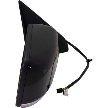 DODGE TRUCKS & VANS DODGE/PU  (R2500/3500) DOOR MIRROR RIGHT (Passenger Side) PWR/HTD/SIGNAL/PUDDL/P-FOLD (WO/TOW)(BLACK) OEM#5XY521XRAK 2018 PL# CH1321486