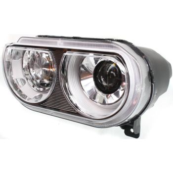 DODGE CHALLENGER HEAD LAMP UNIT LEFT (Driver Side) (HID)(W/O HID KITS) OEM# 5028779AB 2008-2014 PL# CH2502219