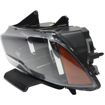 DODGE CHARGER HEAD LAMP ASSEMBLY LEFT (Driver Side) (HALOGEN)(included BUMPER SUPPORT BRACKET) **CAPA** OEM# 57010411AE 2011-2014 PL# CH2502232C