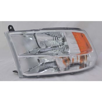 DODGE TRUCKS & VANS DODGE/PU (R1500)( CLASSIC) HEAD LAMP LEFT (Driver Side) CHROME (WO/PROJECTOR)**CAPA** OEM#68096439AJ 2013-2022 PL# CH2502242C