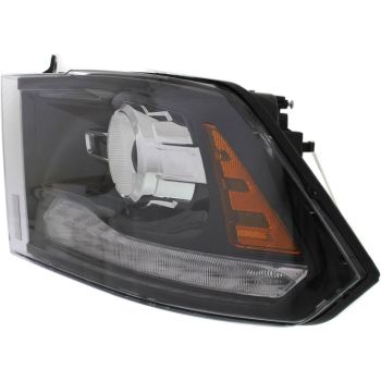 DODGE TRUCKS & VANS DODGE/PU (R1500)( CLASSIC) HEAD LAMP LEFT (Driver Side) (W/PROJECTOR)(BLACK BEZEL) OEM#68093221AD 2013-2014 PL# CH2502245