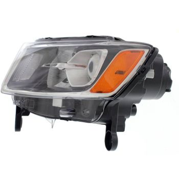JEEP GRAND CHEROKEE HEAD LAMP ASSEMBLY LEFT (Driver Side) (HALOGEN)(CHR)**CAPA** OEM#68110997AF 2014-2016 PL# CH2502247C