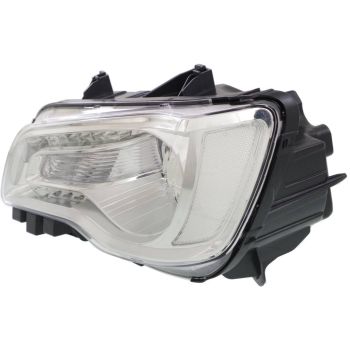 CHRYSLER 300 HEAD LAMP ASSY LEFT (Driver Side) (HALOGEN)(CHROME) OEM#68196277AD 2015-2017 PL# CH2502268