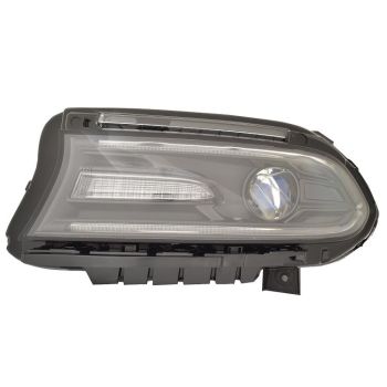 DODGE CHARGER  HEAD LAMP ASSY LEFT (Driver Side) (HALOGEN)(WO/LEGO) **CAPA** OEM# 68541681AA 2018-2021 PL# CH2502337C