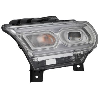 DODGE TRUCKS & VANS DURANGO HEAD LAMP ASSY LEFT (Driver Side) (W/TURN SIGNAL)(CHROME) OEM#68433777AF 2021-2025 PL# CH2502343