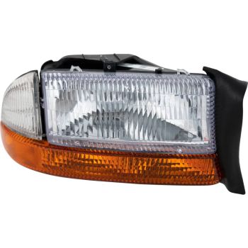 DODGE TRUCKS & VANS DURANGO HEAD/LAMP ASSEMBLY RIGHT (Passenger Side) (From:8-18-97)(W/P/L & C/L)(W/BKT) OEM#55055110AI 1998-2003 PL# CH2503122