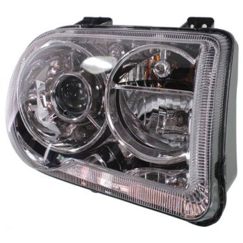 CHRYSLER 300 HEAD LAMP RIGHT (Passenger Side) (XENON)(W/O HEAD LAMPAMP LEVELING)(W/O HID/BALLAST/WIRE) OEM#57010758AA 2005-2010 PL# CH2503171