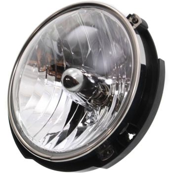 JEEP WRANGLER (JK) HEAD LAMP ASSEMBLY RIGHT (Passenger Side) (HALGEN) **CAPA** OEM#55078148AD 2007-2018 PL# CH2503175C