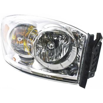 DODGE TRUCKS & VANS DODGE/PU (R2500/3500)(R1500 Mega Cab 06-08) HEAD LAMP ASSEMBLY RIGHT (Passenger Side) OEM#68003124AD 2007-2009 PL# CH2503180