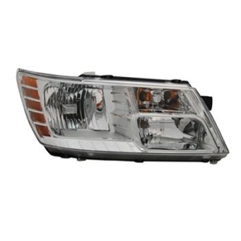 DODGE JOURNEY HEAD LAMP ASSEMBLY RIGHT (Passenger Side) (CHROME BEZEL) **CAPA** OEM#5116288AC (P) 2009-2020 PL# CH2503222C